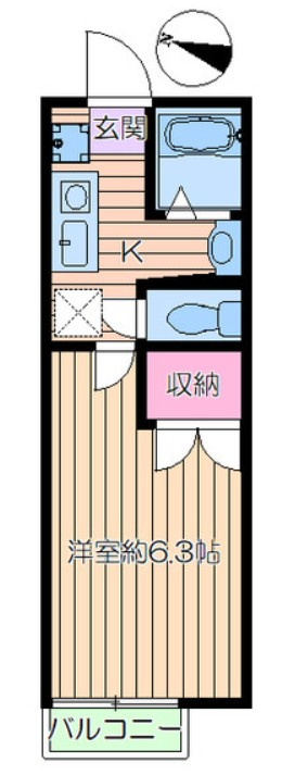 サンプレイスの間取り