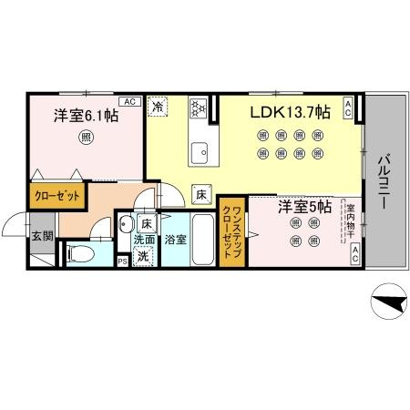 熊本市東区健軍３丁目のアパート