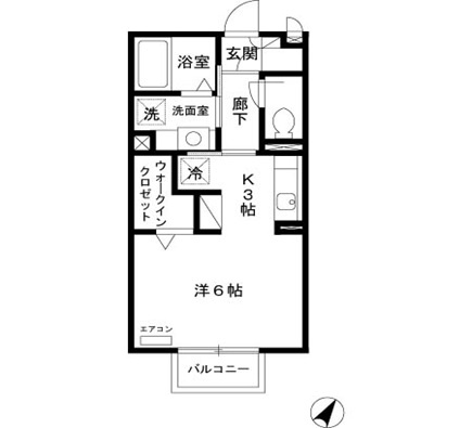 【間取り】 | ファミールＫ