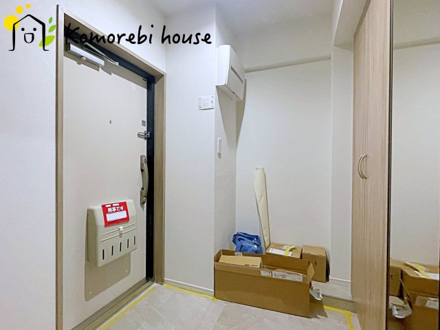 大宮平和台マンションA棟の玄関|シンプルで使いやすい玄関です