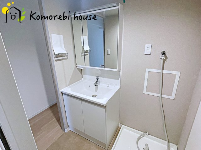 大宮平和台マンションA棟の独立洗面台|独立洗面台で身支度をすべて済ませてしまいましょう