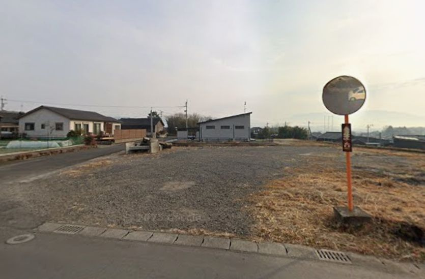 都城市上水流町の売地の外観