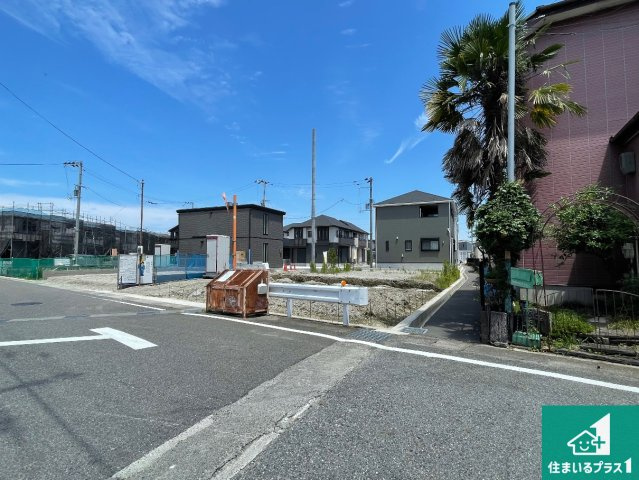 ★大津市雄琴　第5期　新築一戸建ての外観|現在建築中！落ち着いた街並みで新生活を始めることが出来そう！周辺の物件も併せてご紹介させて頂きます！