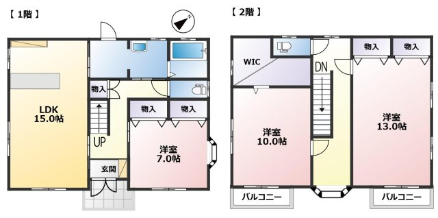 【間取り】 | 大網白里市南今泉　中古戸建