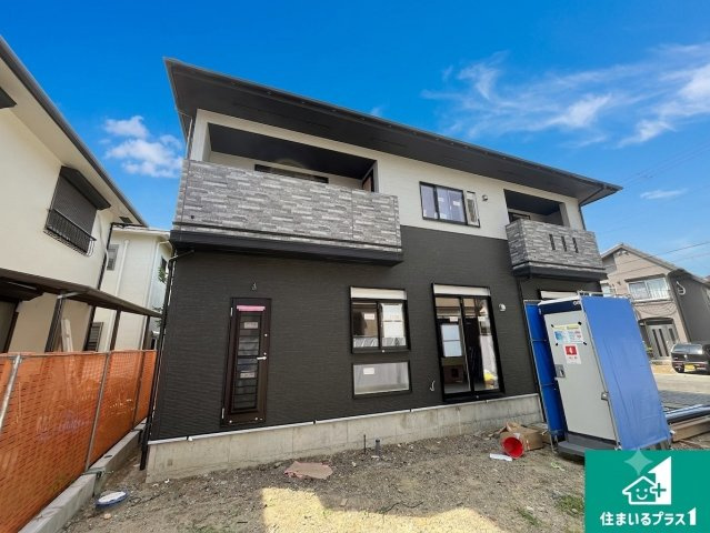 守山市水保町　第3期　新築一戸建ての外観|現在建築中！落ち着いた街並みで新生活を始めることが出来そう！周辺の物件も併せてご紹介させて頂きます！