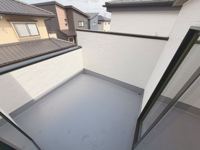 新築 戸建て　高柳3期のバルコニー
