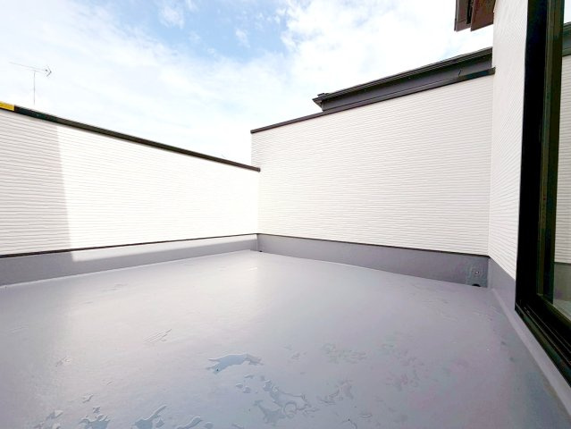 新築 戸建て　高柳3期のバルコニー