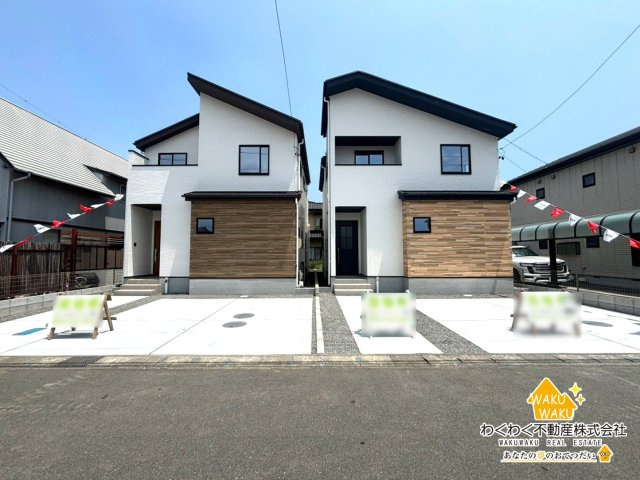 新築 戸建て　高柳3期の前面道路含む現地写真|2026年7月下旬撮影