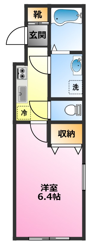 TRYM武蔵小杉の間取り|独立洗面台有り☆