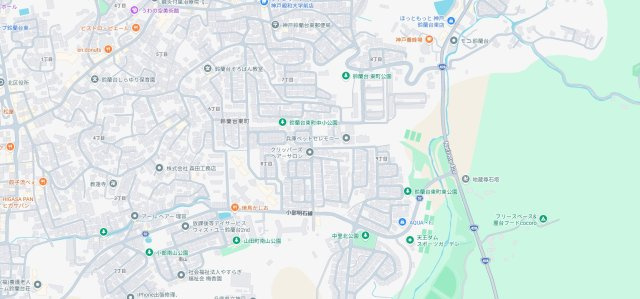 5日(土)6日(日)現地ご見学可能！　神戸市北区鈴蘭台東町　第3期　新築一戸建ての地図