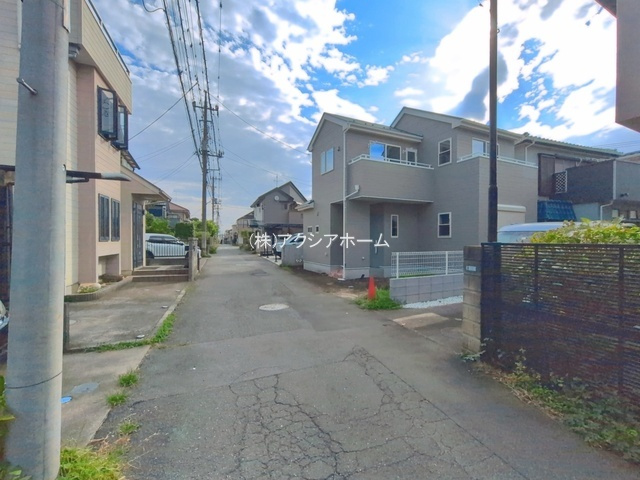 入間市東町1丁目・全1棟　新築一戸建　～LDK15帖～の前面道路含む現地写真|2026年7月30日撮影