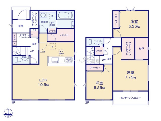 【外観】 | 名古屋市中川区中島新町２丁目1401『仲介料無料』新築戸建て