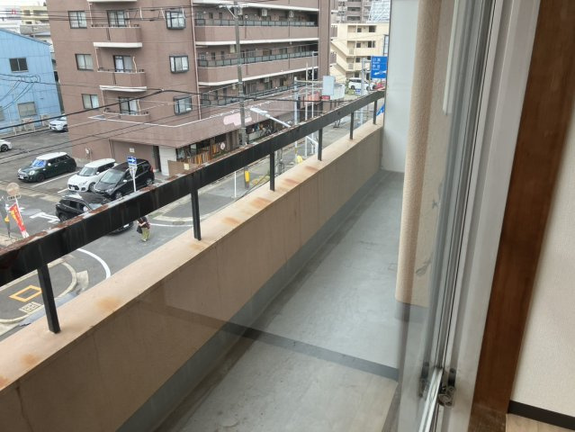 アイロスコートのバルコニー