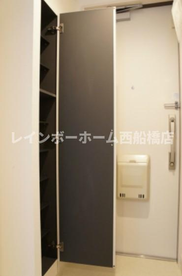 リブリ・ゆうやⅢの玄関