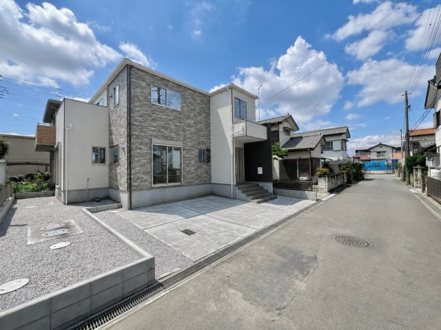 太田市東矢島町の前面道路含む現地写真|閑静な住宅地◎
