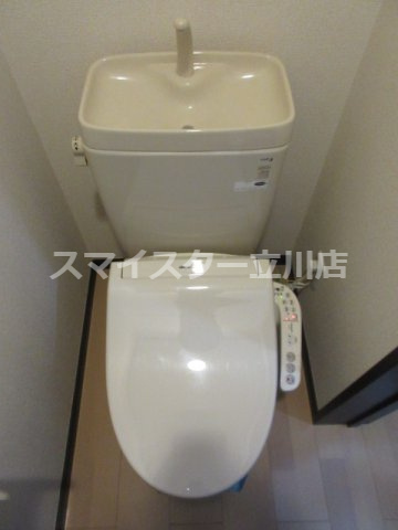 八王子市館町のアパートのトイレ