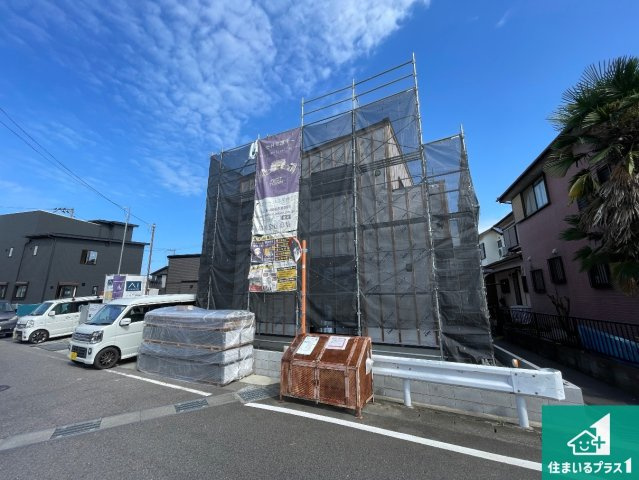大津市雄琴　第5期　新築一戸建ての外観|現在建築中！落ち着いた街並みで新生活を始めることが出来そう！周辺の物件も併せてご紹介させて頂きます！
