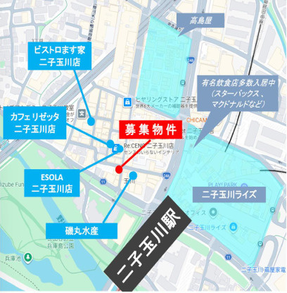 黒川ビルの地図