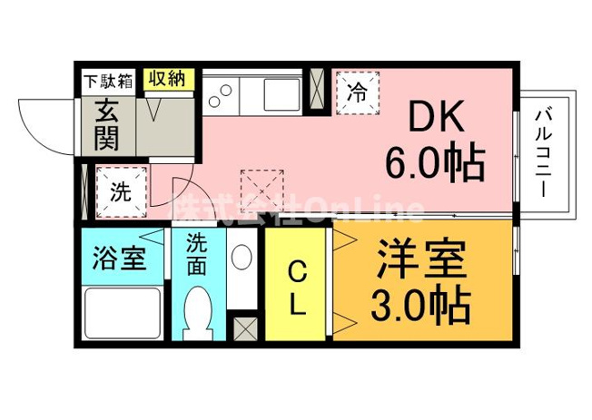 【間取り】 | サンクレール志紀