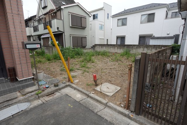 川越市氷川町　建築条件なし　売地の外観