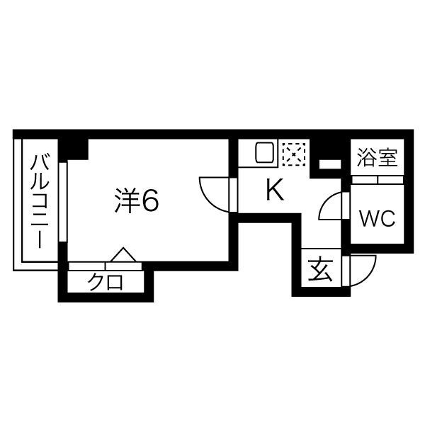 ミストラル本町ウエストの間取り|ミストラル本町ウエスト　間取り