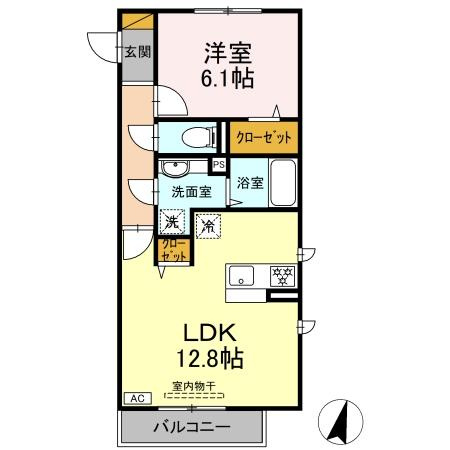 【間取り】 | クレア Ⅰ