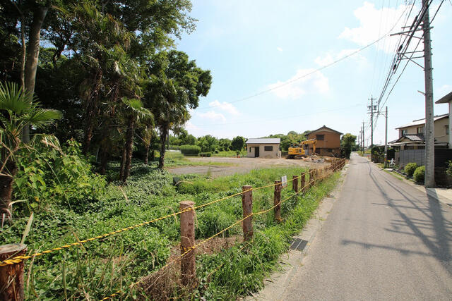 刈谷市井ヶ谷町洲原の前面道路含む現地写真