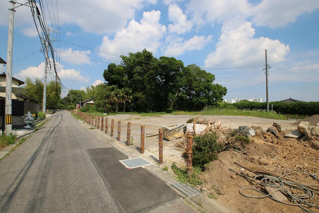 刈谷市井ヶ谷町洲原の前面道路含む現地写真