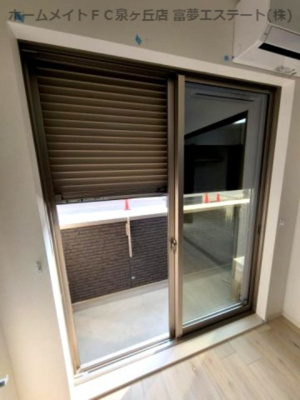 【セキュリティ】 | ジーメゾン泉大津ベルビュー | 雨戸シャッター
※イメージ　同物件別号室の写真