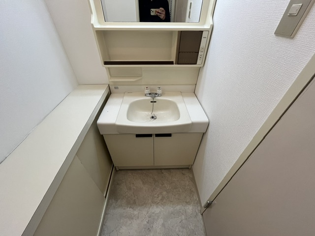 泉北鴨谷台3丁第二住宅の洗面所