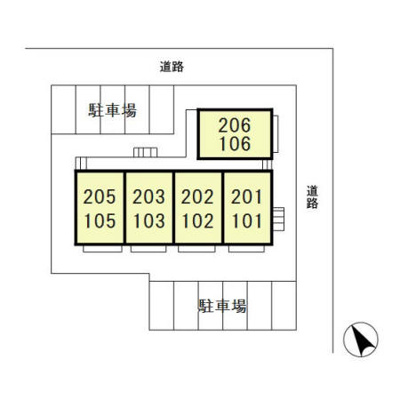 【区画図】 | メゾンボナール