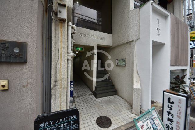 フラッグス肥後橋のエントランス|フラッグス肥後橋　エントランス