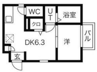 【間取り】 | ラ・フォーレ皇山 | 間取りです。