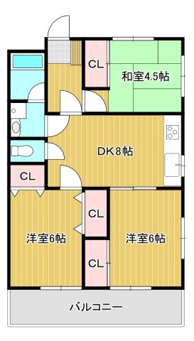 メゾングランシャリオの間取り