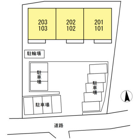 和楽の区画図