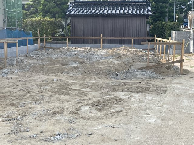 出雲市浜町第1　１号棟の駐車場