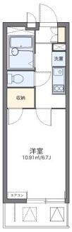 【間取り】 | レオパレストウメイ | 代表的な間取のため実際の間取とは異なる場合があります