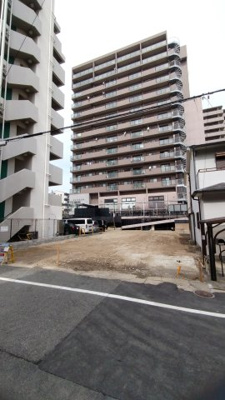 【前面道路含む現地写真】 | 西宮市　馬場町　建築条件無土地