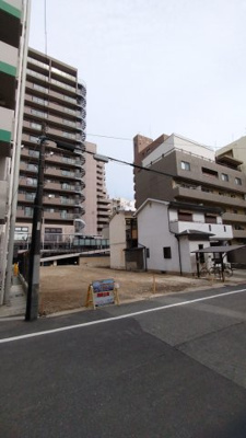 【前面道路含む現地写真】 | 西宮市　馬場町　建築条件無土地