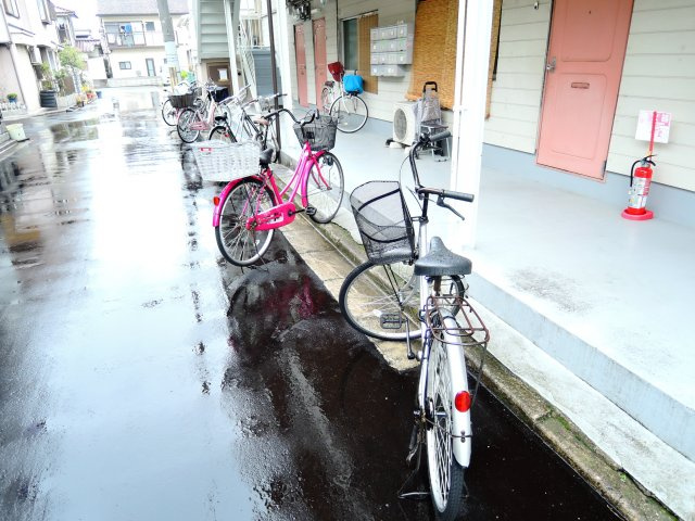 第一山下コーポの駐車場