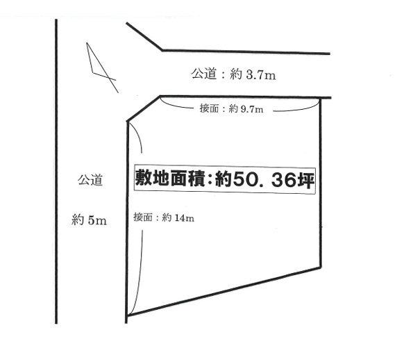 加古川市山手2丁目　　JR「神野駅」徒歩18分の区画図