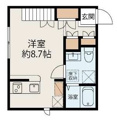 【間取り】 | 女性専用！ワンルームのお部屋