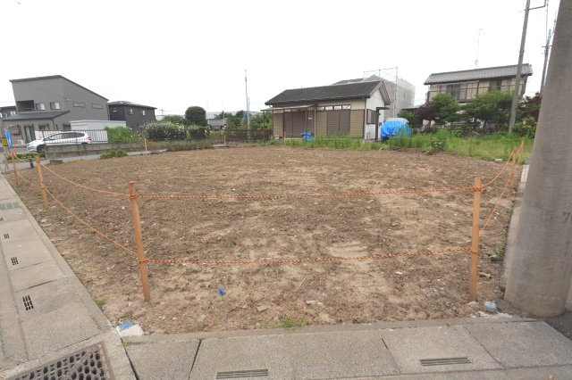 川越市石田　建築条件なし　売地