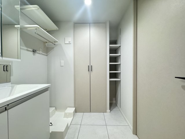 ハイラーク船堀（1階部分）／仲介手数料無料／内装新規フルリノベーションの洗面所