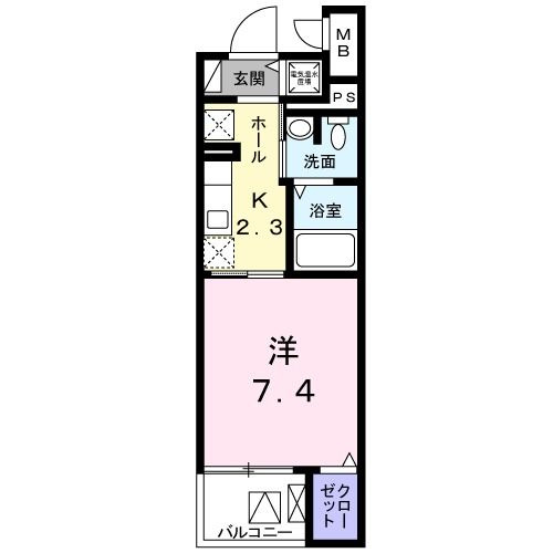 大和市下鶴間の賃貸マンション