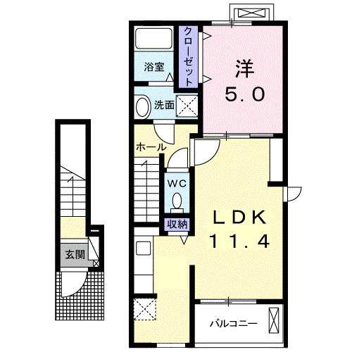 Ｋ’ｓ１８８の間取り