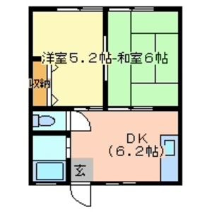 ハイツ向陽の間取り