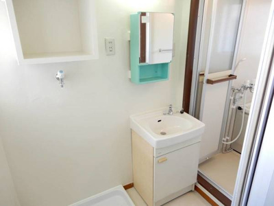 【洗面所】 | ビレッジハウス伏屋4号棟 | ビレッジハウスの同一物件・同一タイプの間取りの写真です