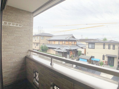 【バルコニー】 | ル・レーヴ外山【名古屋市賃貸・都市ガス】