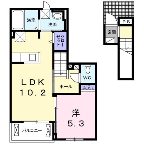 アル・ソーレⅡの間取り
